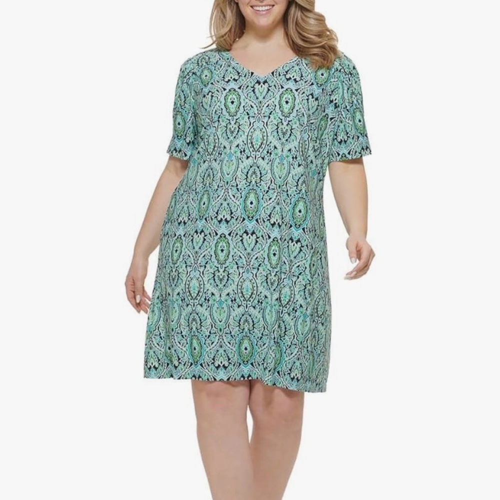Tommy Hilfiger Women’s Jersey Short Sleeve Dress